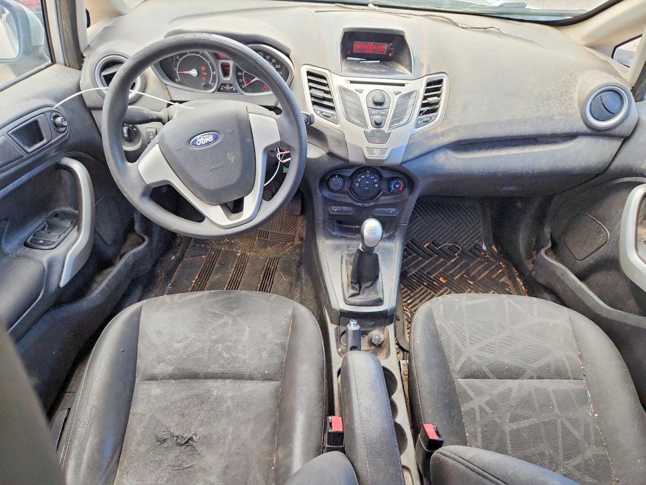 2012 Ford Fiesta Se Silver vin: 3FADP4EJ9CM118755