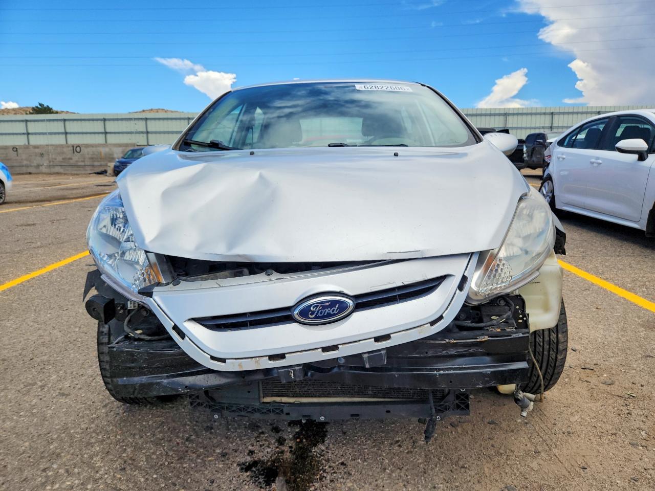 2012 Ford Fiesta Se Silver vin: 3FADP4EJ9CM118755