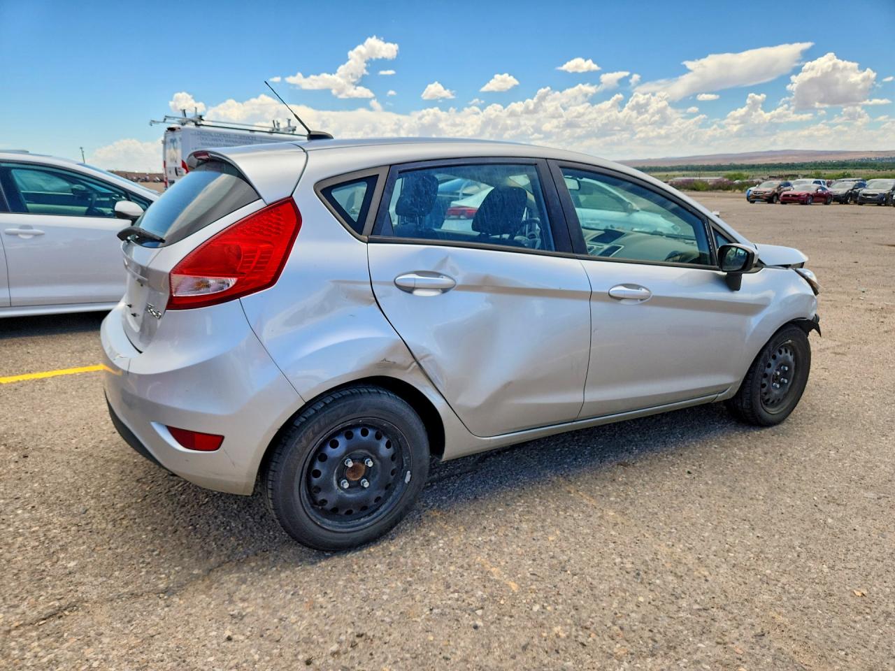 2012 Ford Fiesta Se Silver vin: 3FADP4EJ9CM118755