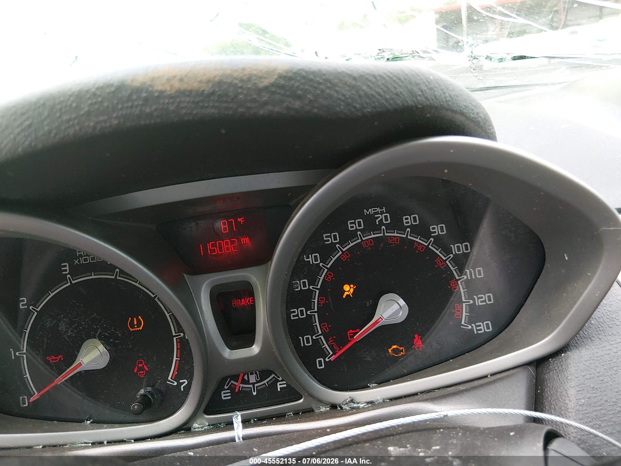2012 Ford Fiesta Se Green vin: 3FADP4EJ9CM156387