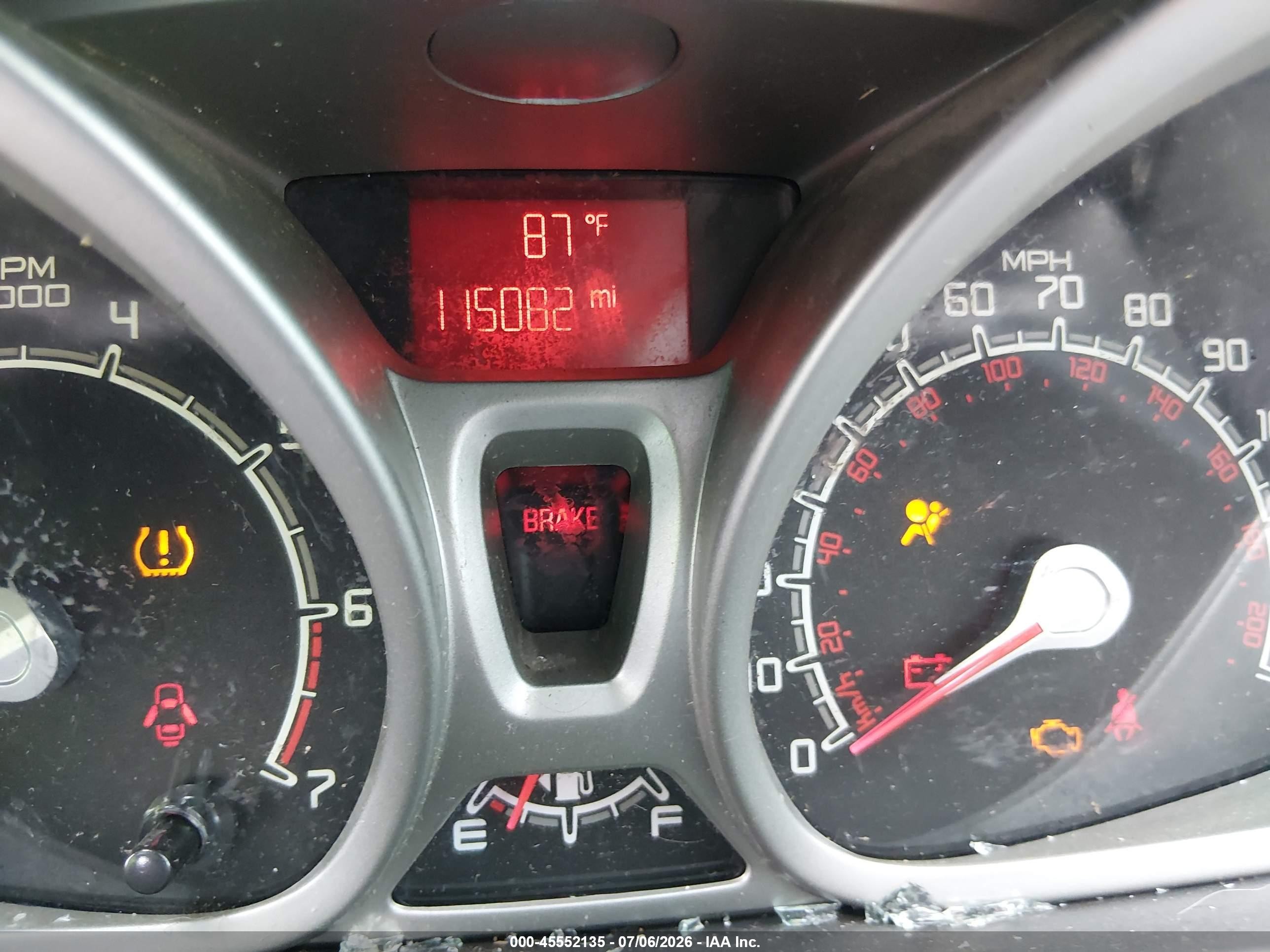 2012 Ford Fiesta Se Green vin: 3FADP4EJ9CM156387
