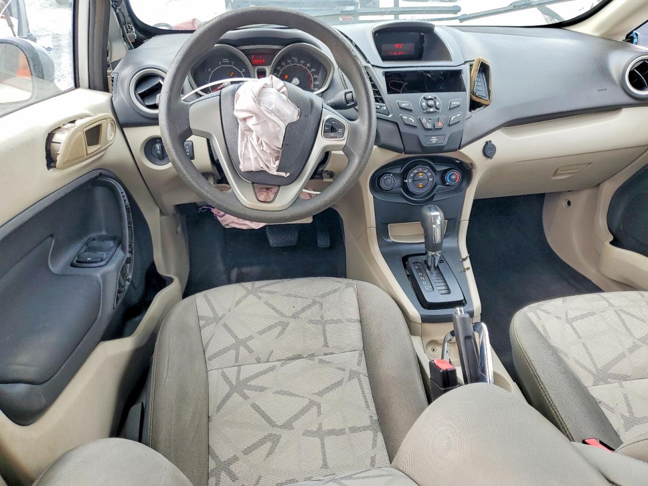 2012 Ford Fiesta Se White vin: 3FADP4EJ9CM160603