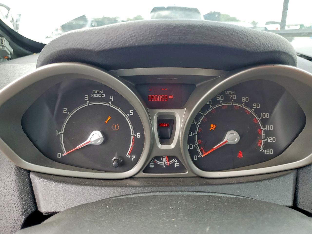 2012 Ford Fiesta Se White vin: 3FADP4EJ9CM160603