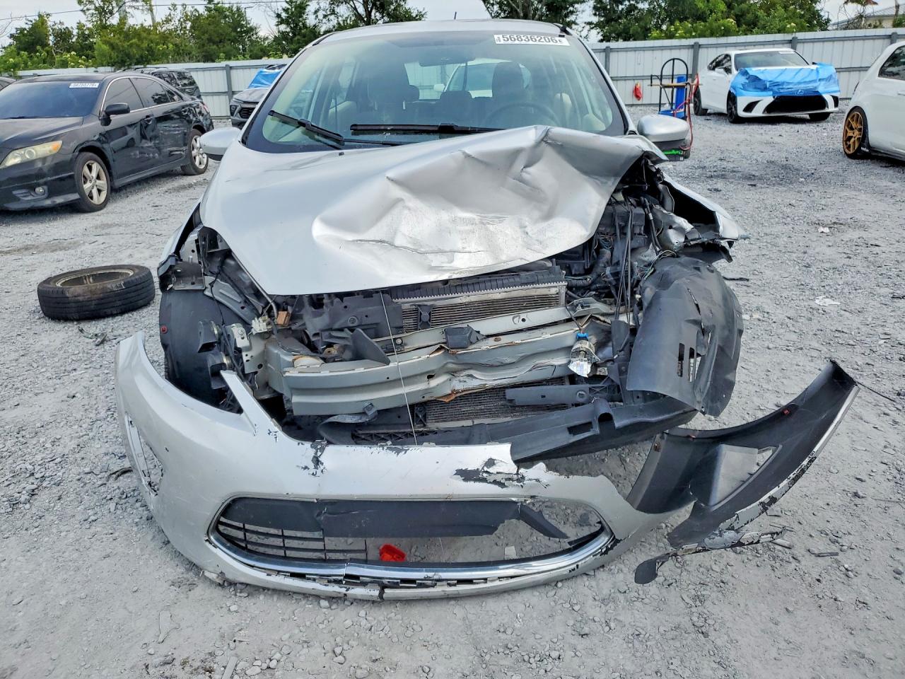 2012 Ford Fiesta Se White vin: 3FADP4EJ9CM160603