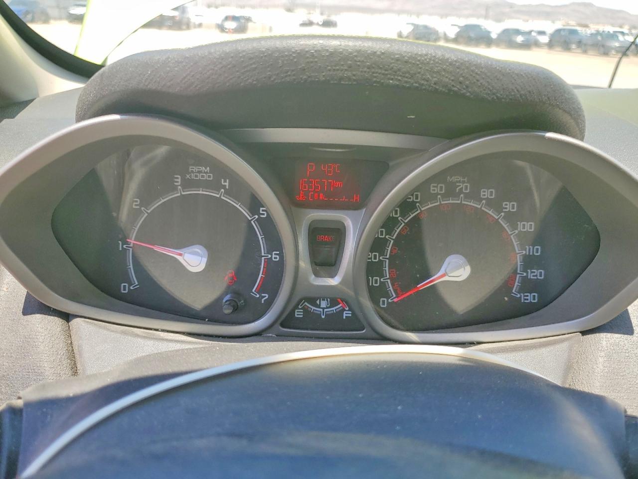 2013 Ford Fiesta Se Green vin: 3FADP4EJ9DM119485