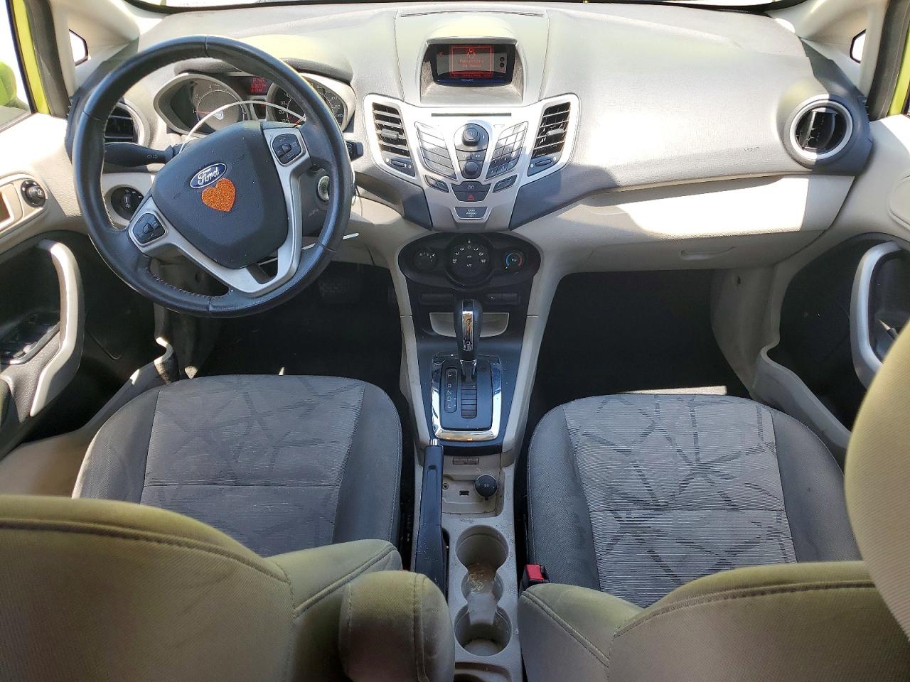 2013 Ford Fiesta Se Green vin: 3FADP4EJ9DM119485