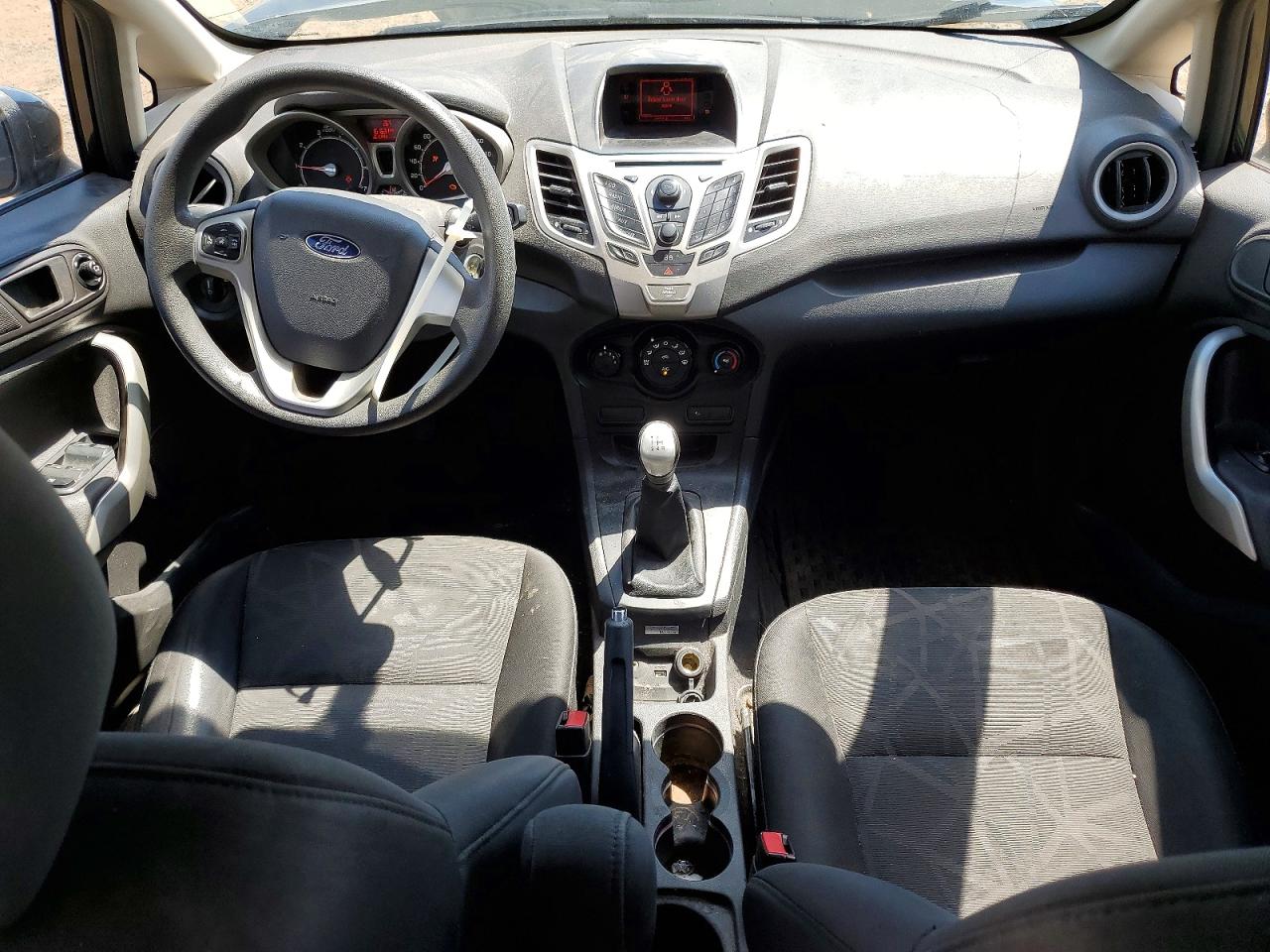 2013 Ford Fiesta Se Black vin: 3FADP4EJ9DM128512