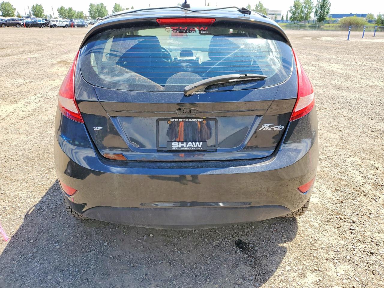 2013 Ford Fiesta Se Black vin: 3FADP4EJ9DM128512