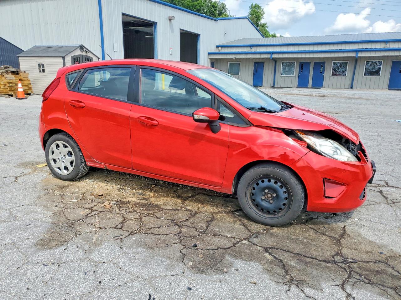 2013 Ford Fiesta Se Красный vin: 3FADP4EJ9DM199886