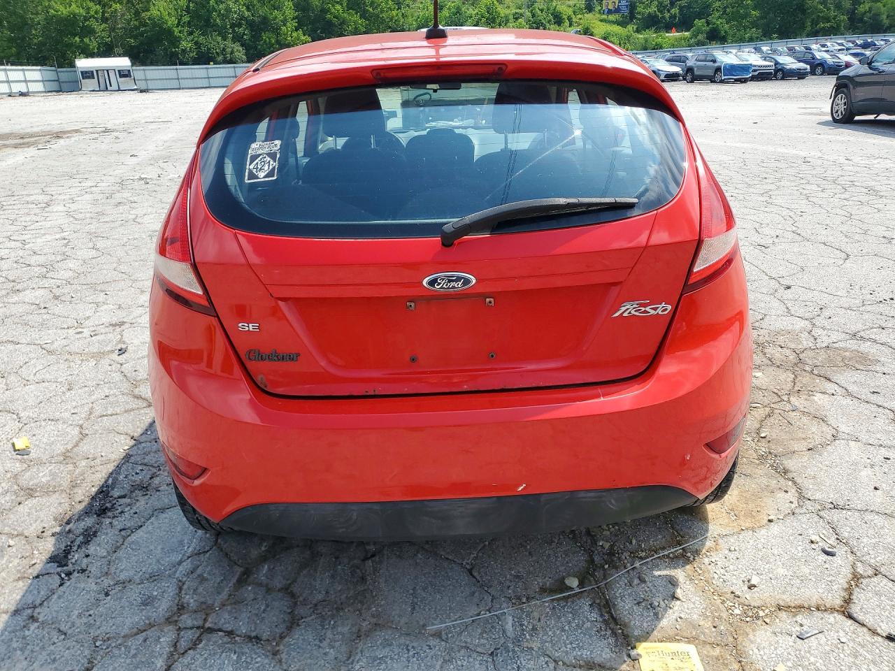 2013 Ford Fiesta Se Красный vin: 3FADP4EJ9DM199886