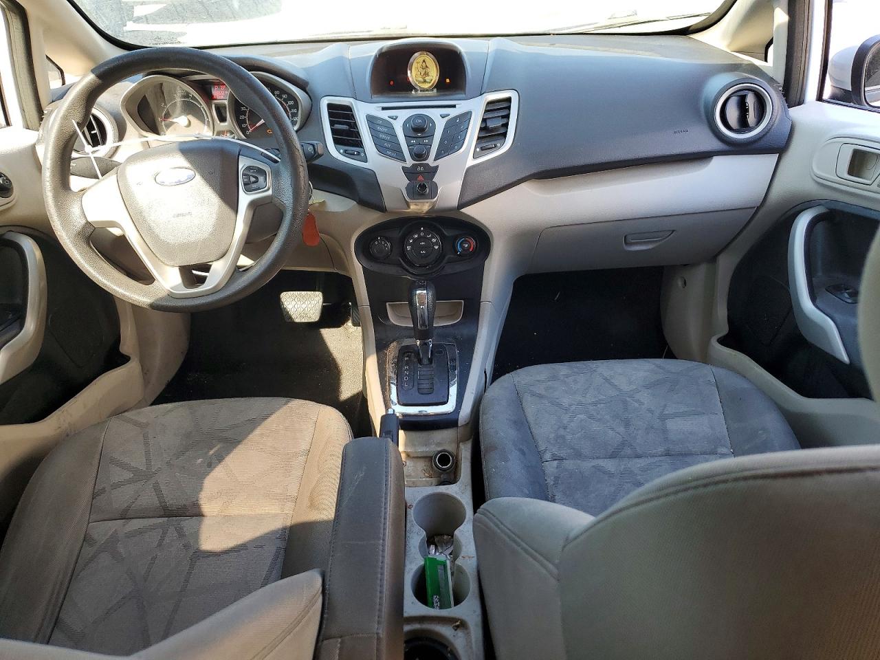 2013 Ford Fiesta Se White vin: 3FADP4EJ9DM208375