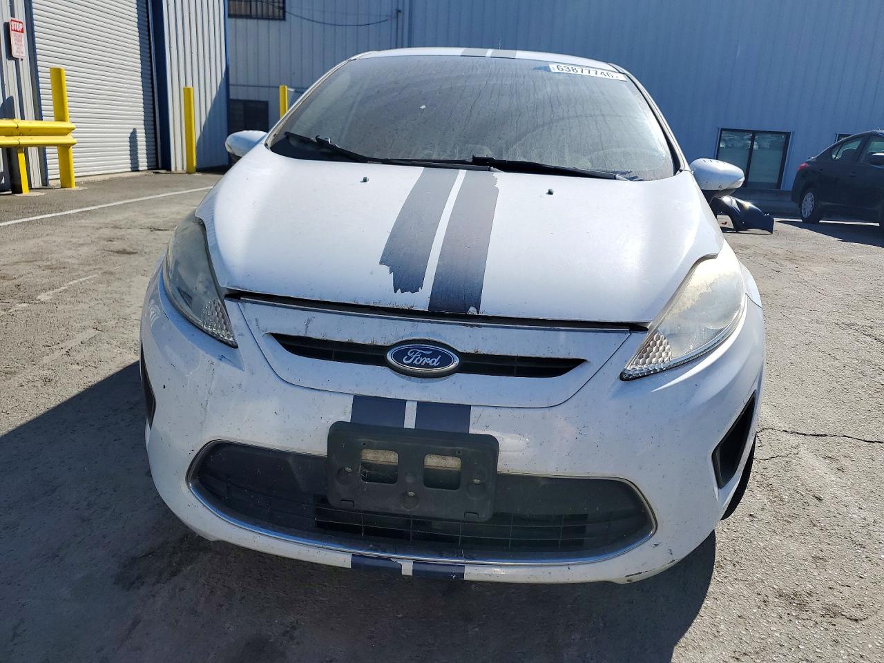2013 Ford Fiesta Se White vin: 3FADP4EJ9DM208375