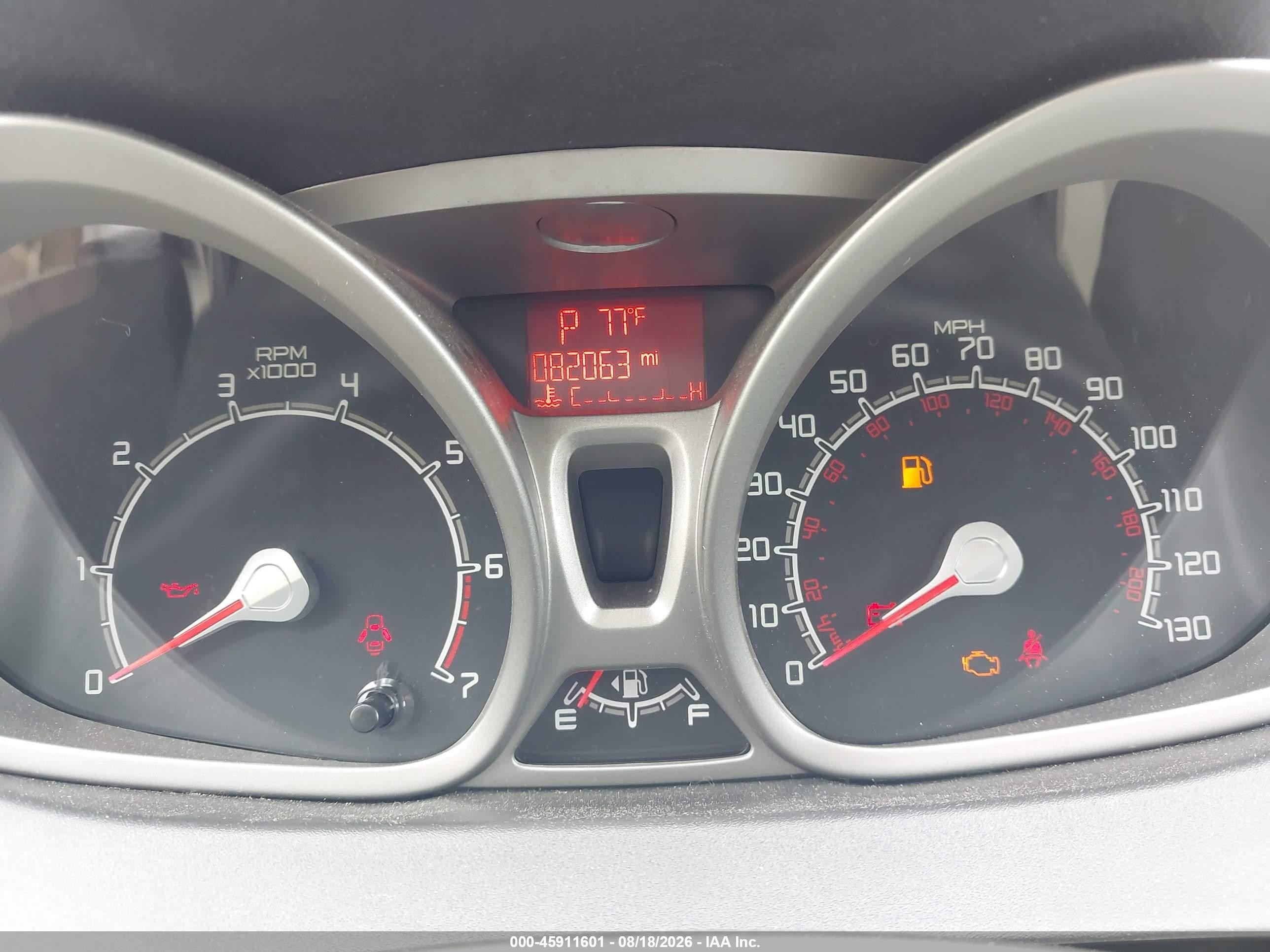 2013 Ford Fiesta Se White vin: 3FADP4EJ9DM222809