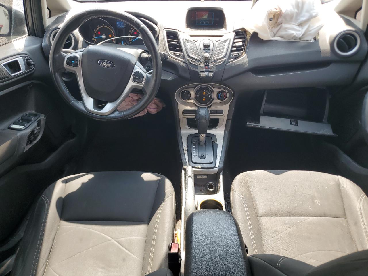 2014 Ford Fiesta Se Black vin: 3FADP4EJ9EM114790