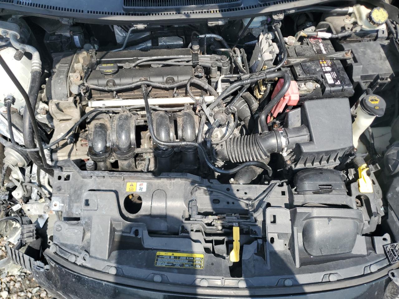 2014 Ford Fiesta Se Black vin: 3FADP4EJ9EM114790