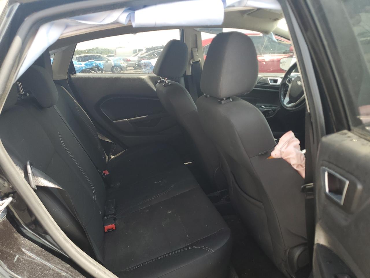 2014 Ford Fiesta Se Black vin: 3FADP4EJ9EM114790