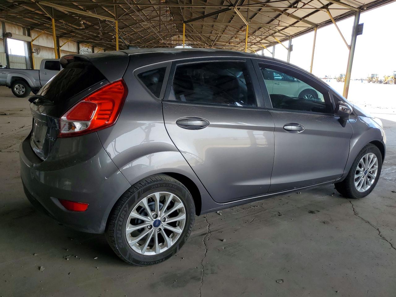 2014 Ford Fiesta Se Gray vin: 3FADP4EJ9EM182989