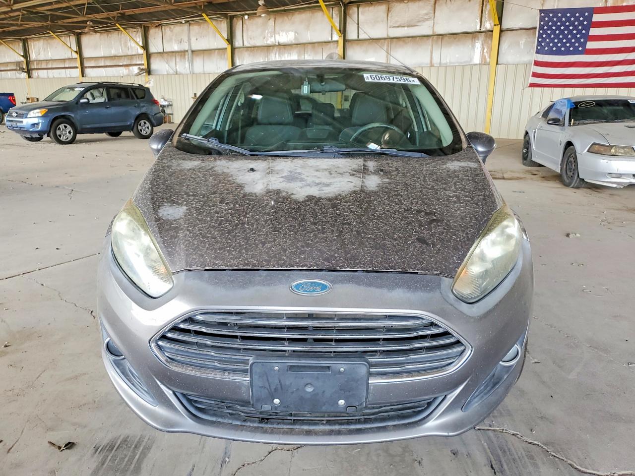 2014 Ford Fiesta Se Gray vin: 3FADP4EJ9EM182989