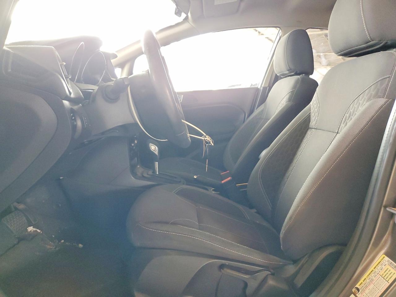 2014 Ford Fiesta Se Gray vin: 3FADP4EJ9EM182989
