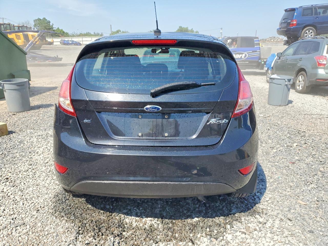 2015 Ford Fiesta Se Black vin: 3FADP4EJ9FM166440