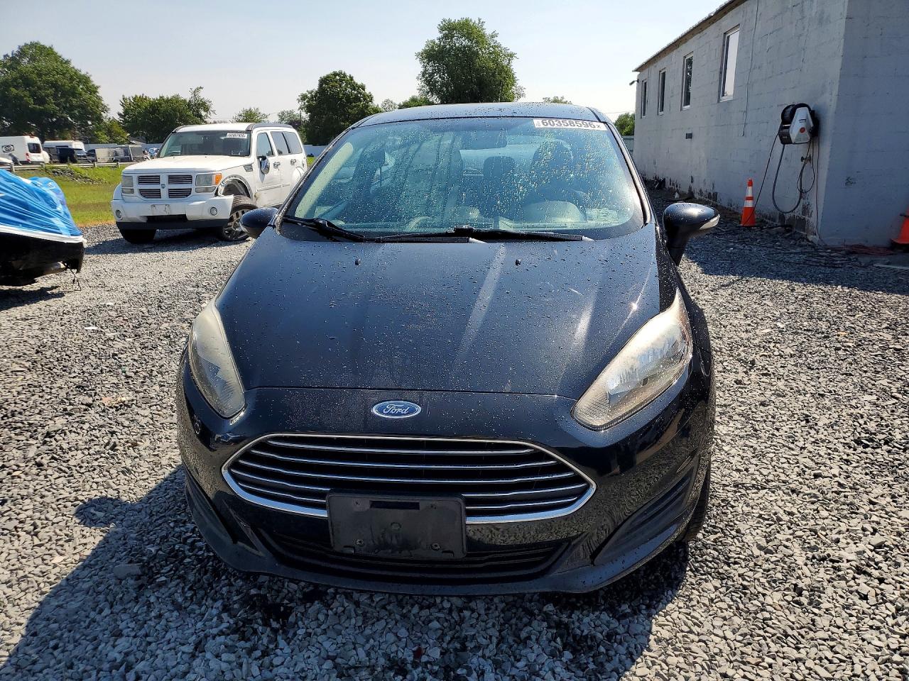 2015 Ford Fiesta Se Black vin: 3FADP4EJ9FM166440