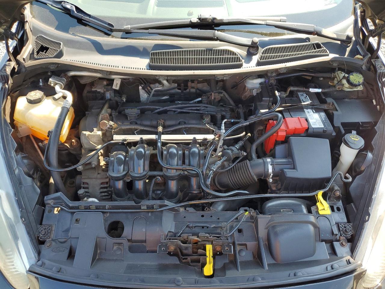 2015 Ford Fiesta Se Black vin: 3FADP4EJ9FM166440