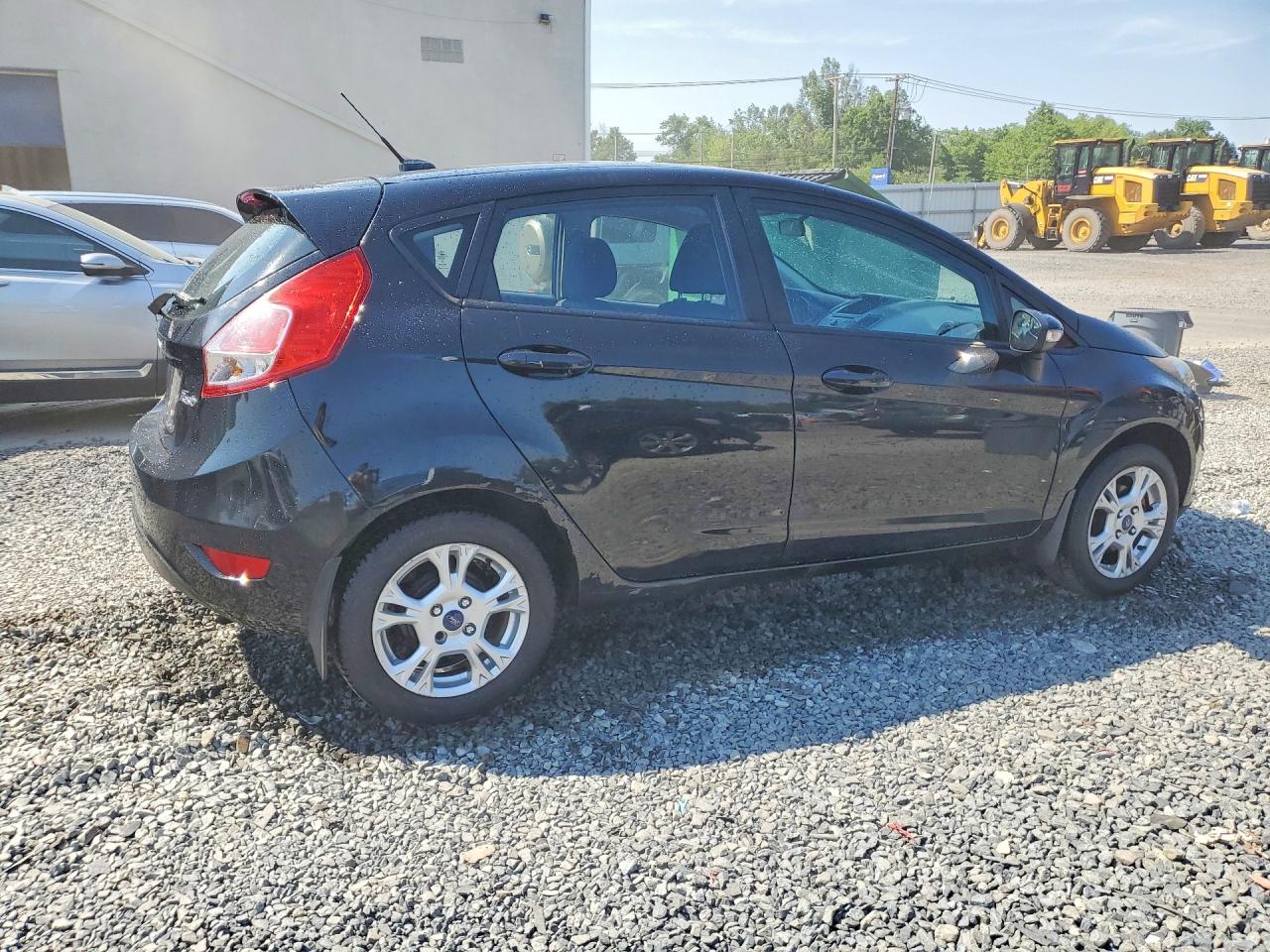 2015 Ford Fiesta Se Black vin: 3FADP4EJ9FM166440