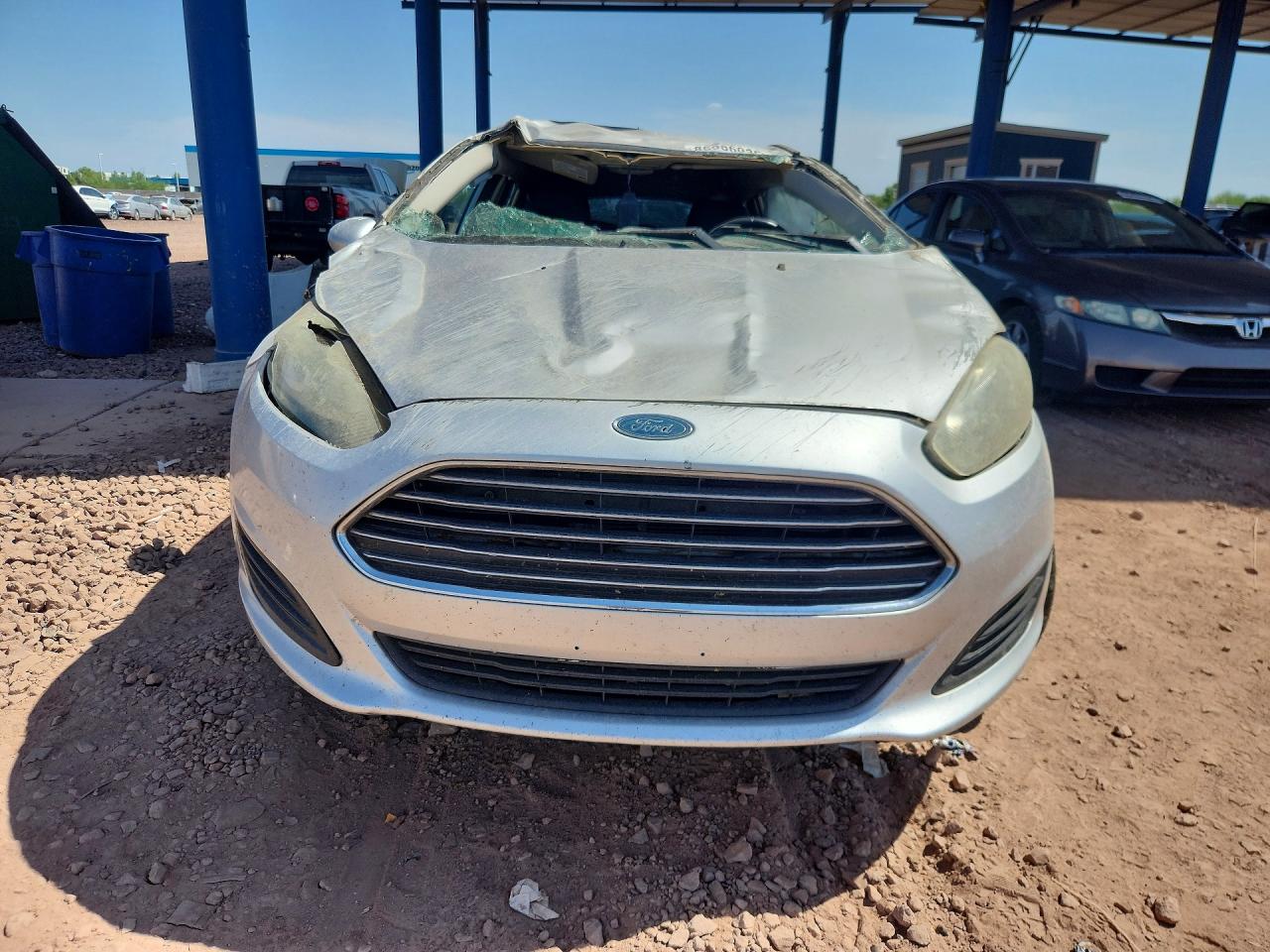 2015 Ford Fiesta Se Silver vin: 3FADP4EJ9FM187031