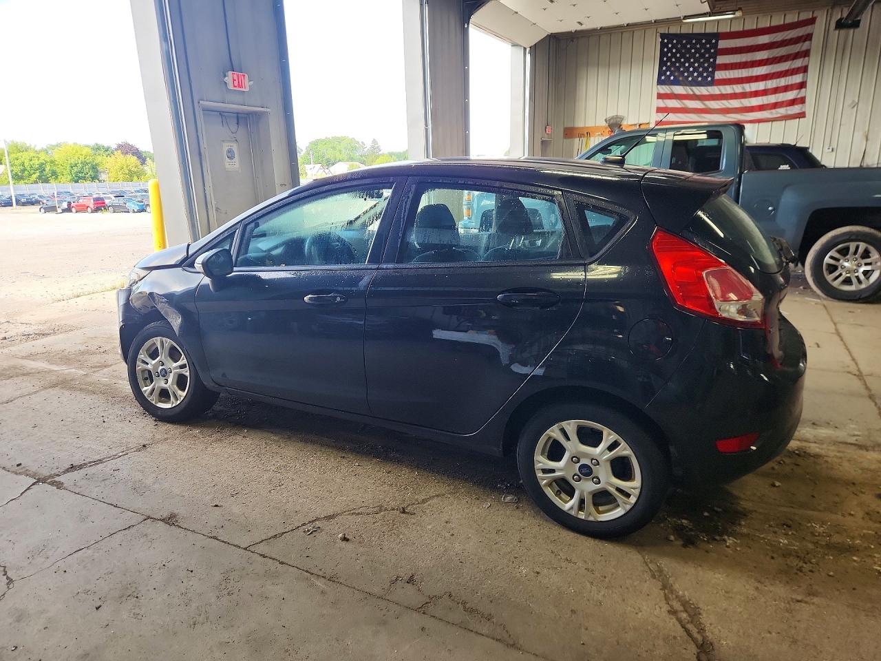 2015 Ford Fiesta Se Black vin: 3FADP4EJ9FM211733