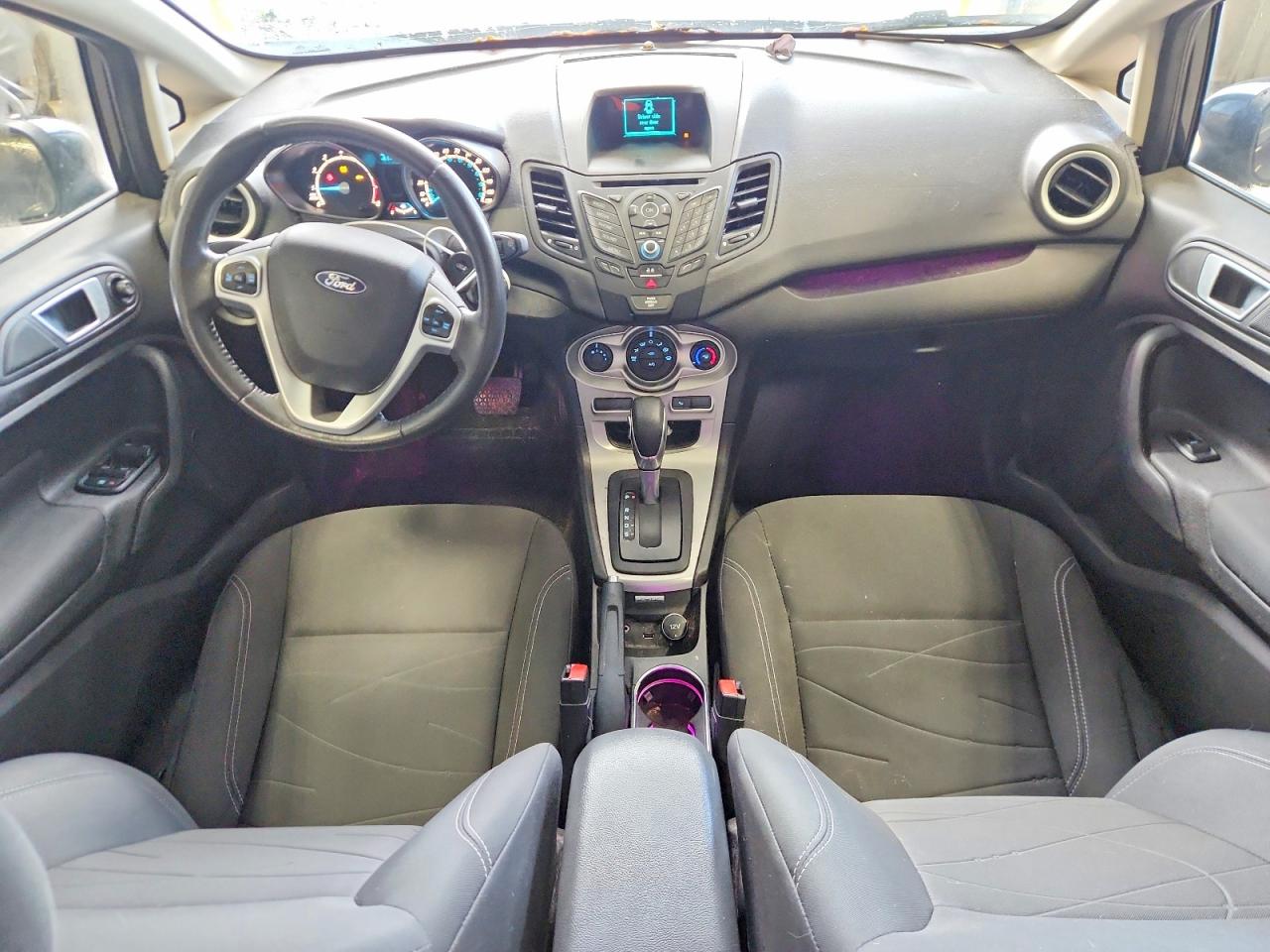 2015 Ford Fiesta Se Black vin: 3FADP4EJ9FM211733