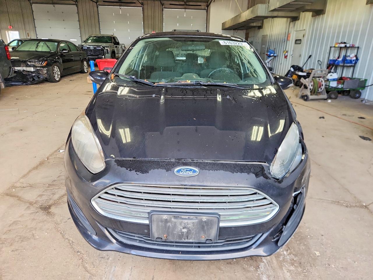 2015 Ford Fiesta Se Black vin: 3FADP4EJ9FM211733