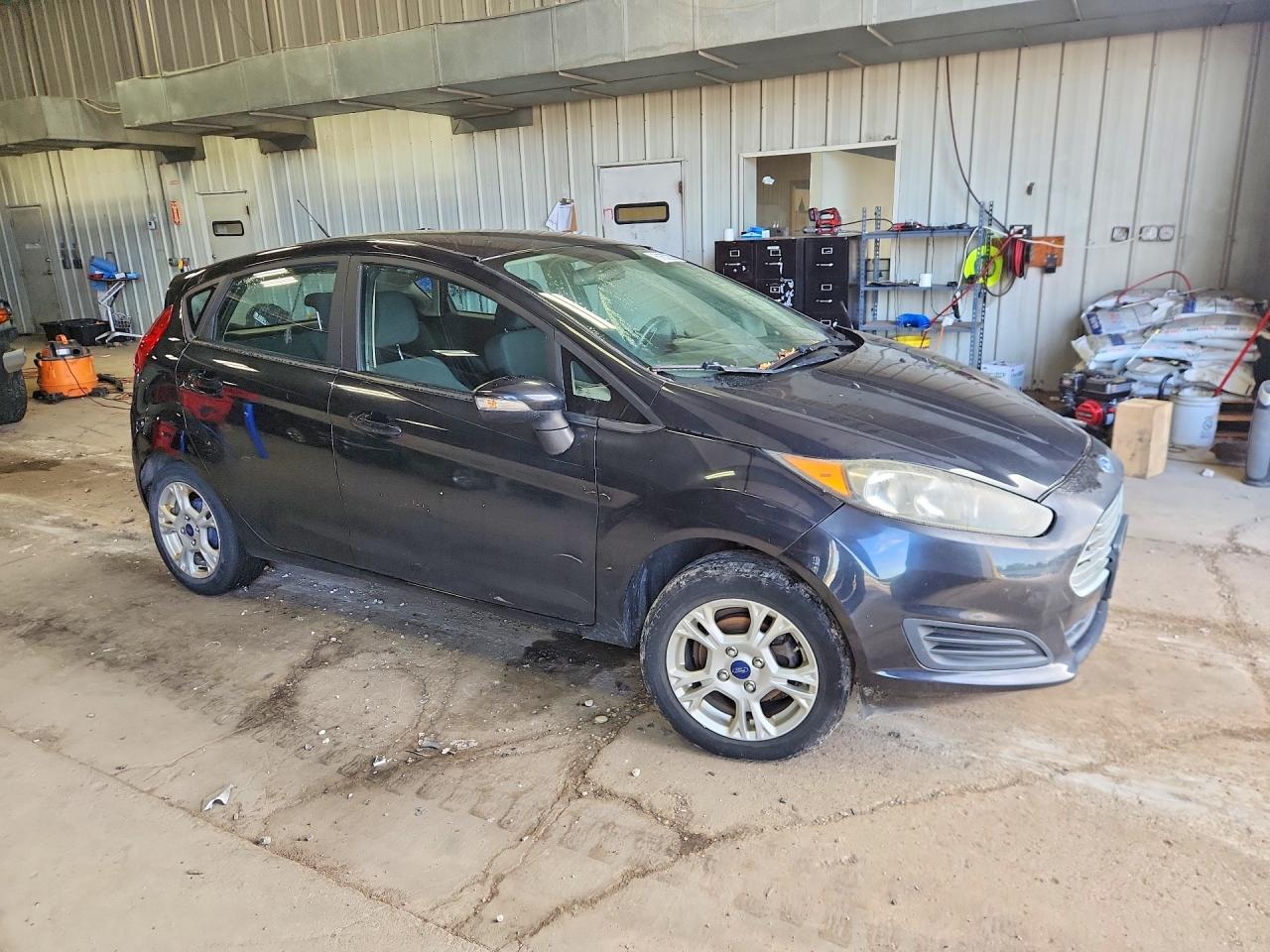 2015 Ford Fiesta Se Black vin: 3FADP4EJ9FM211733