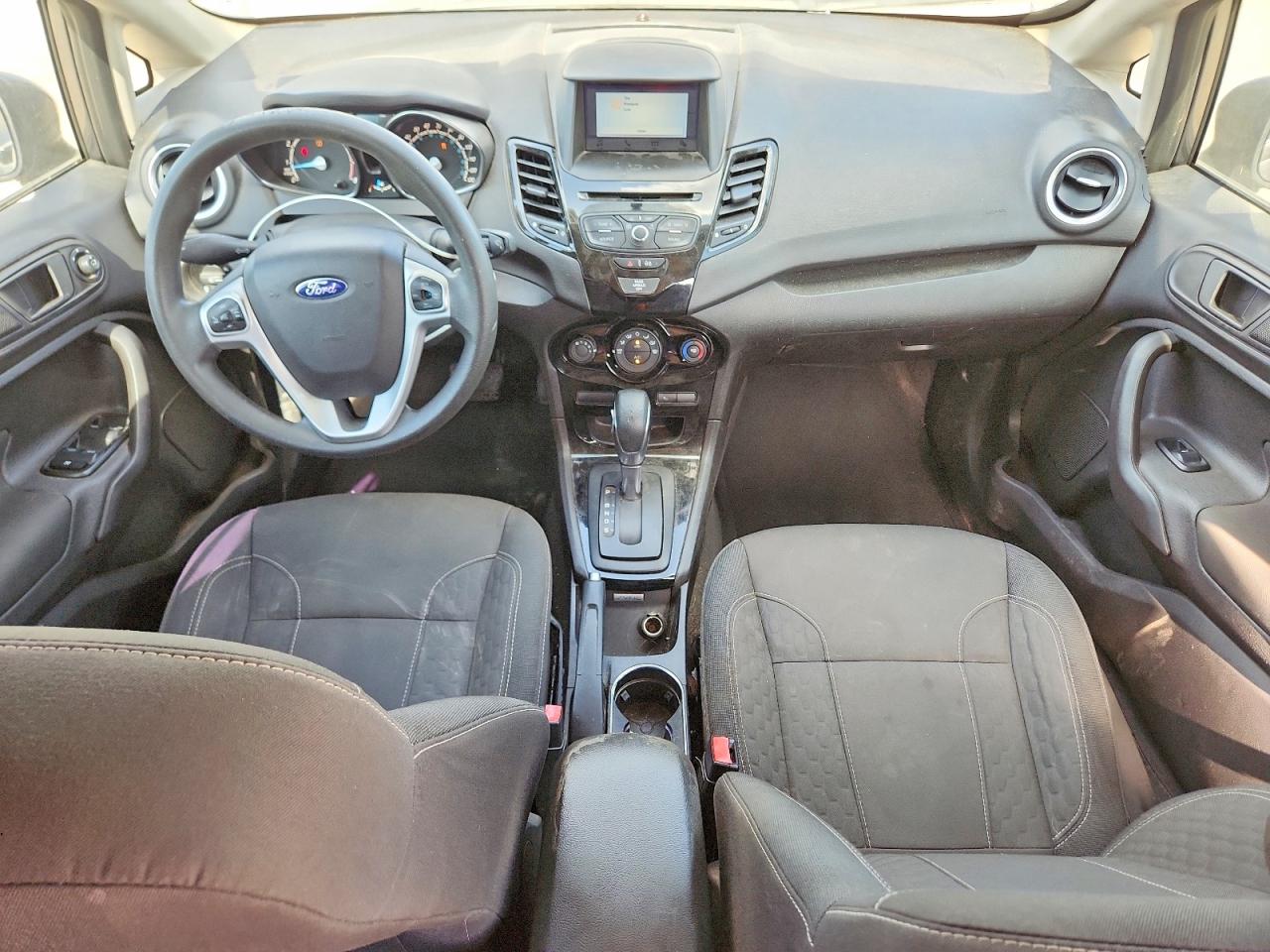2019 Ford Fiesta Se Gray vin: 3FADP4EJ9KM165668