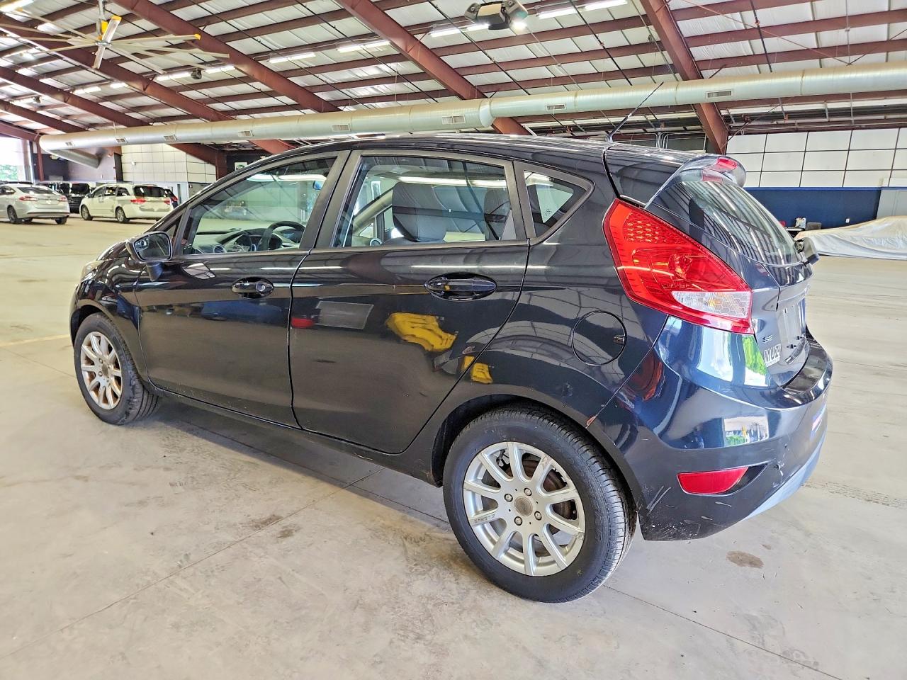 2011 Ford Fiesta Se Black vin: 3FADP4EJXBM113000