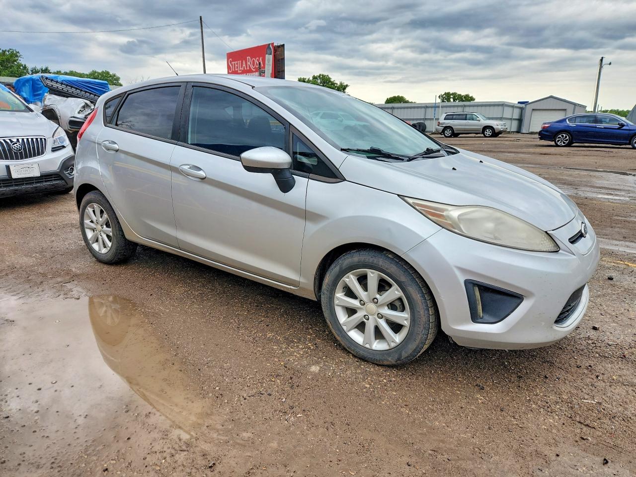 2011 Ford Fiesta Se Silver vin: 3FADP4EJXBM162536