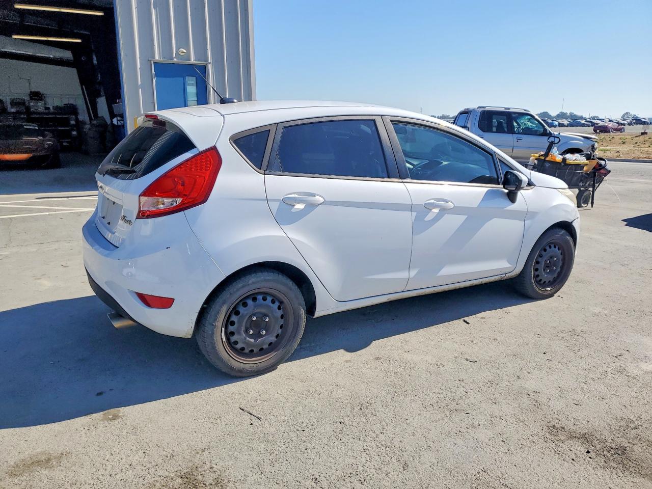 2012 Ford Fiesta Se White vin: 3FADP4EJXCM151134
