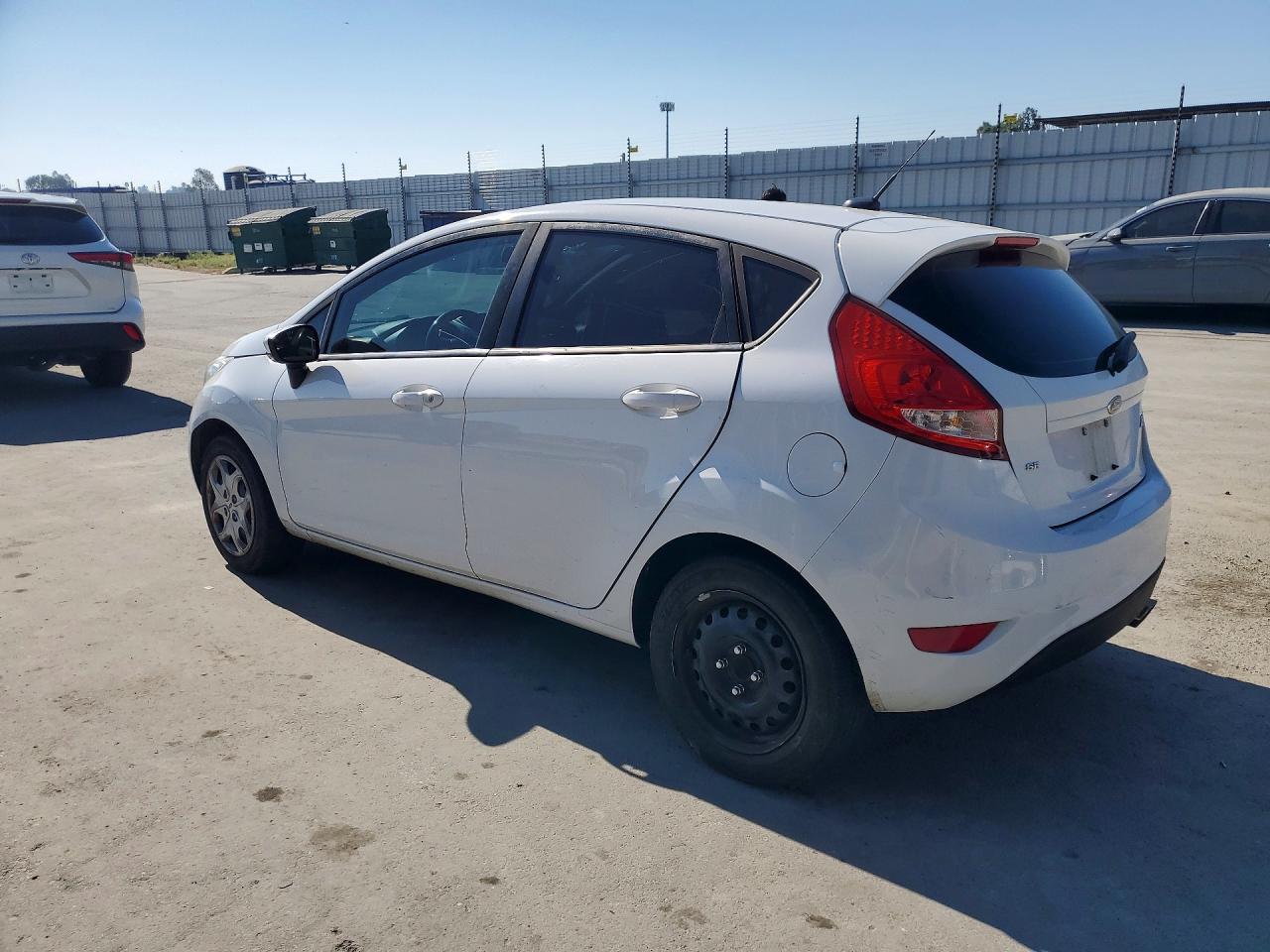 2012 Ford Fiesta Se White vin: 3FADP4EJXCM151134