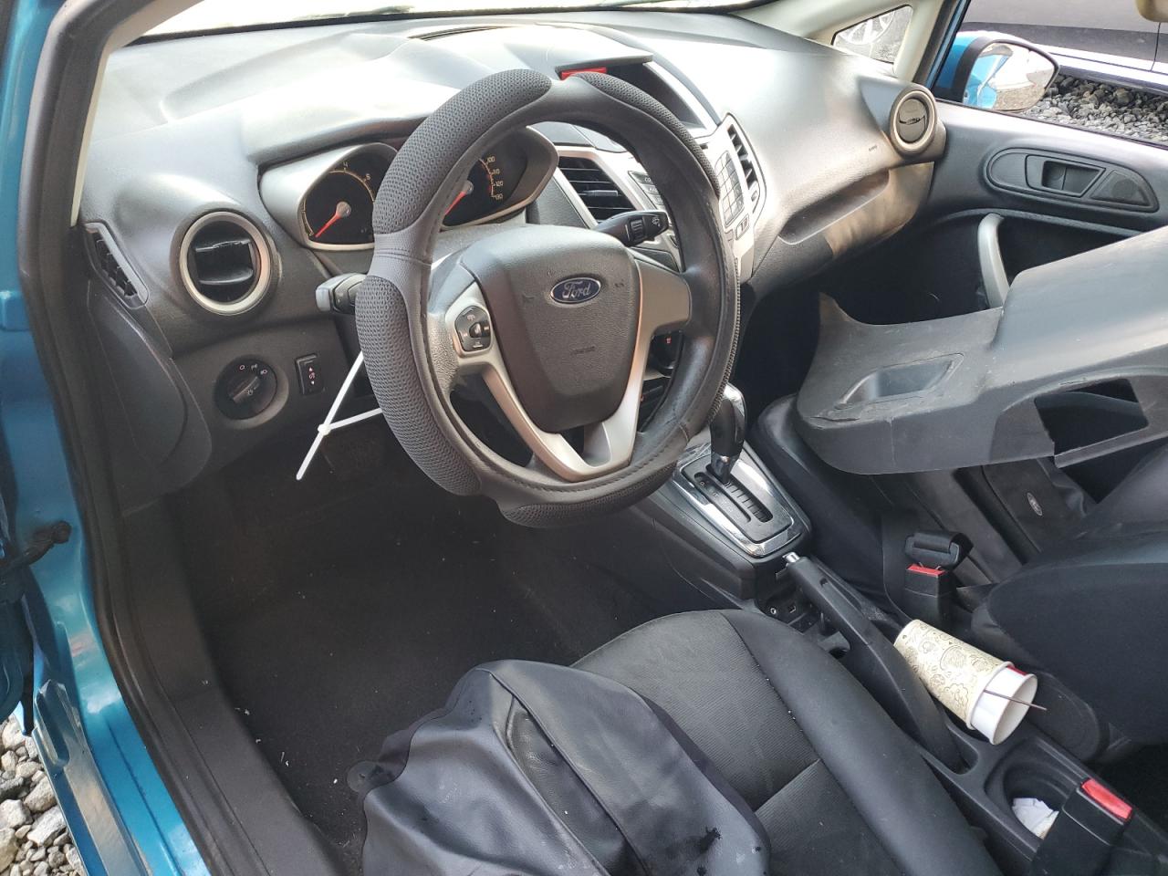 2012 Ford Fiesta Se Blue vin: 3FADP4EJXCM155748
