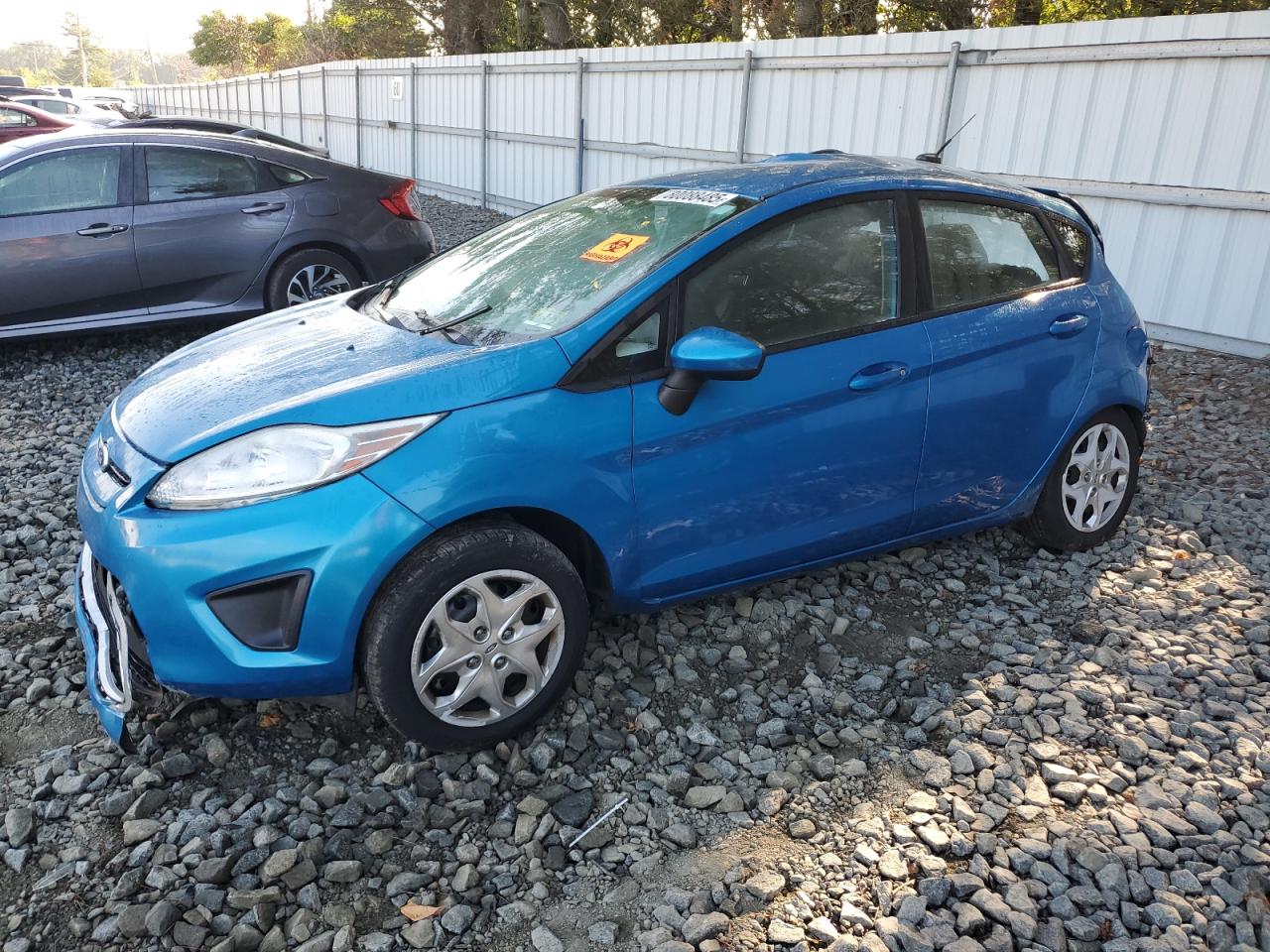 2012 Ford Fiesta Se Blue vin: 3FADP4EJXCM155748