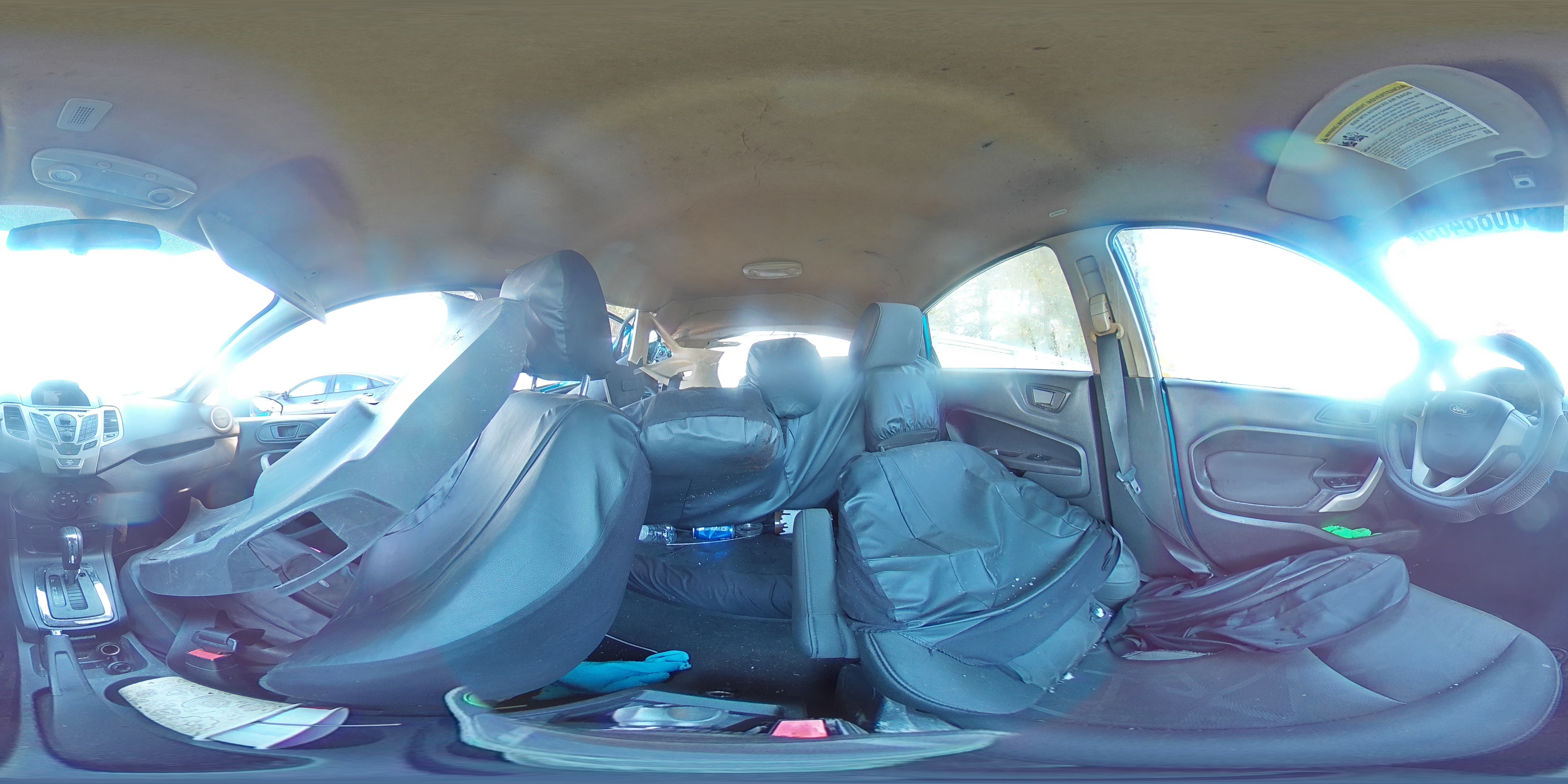 2012 Ford Fiesta Se Blue vin: 3FADP4EJXCM155748
