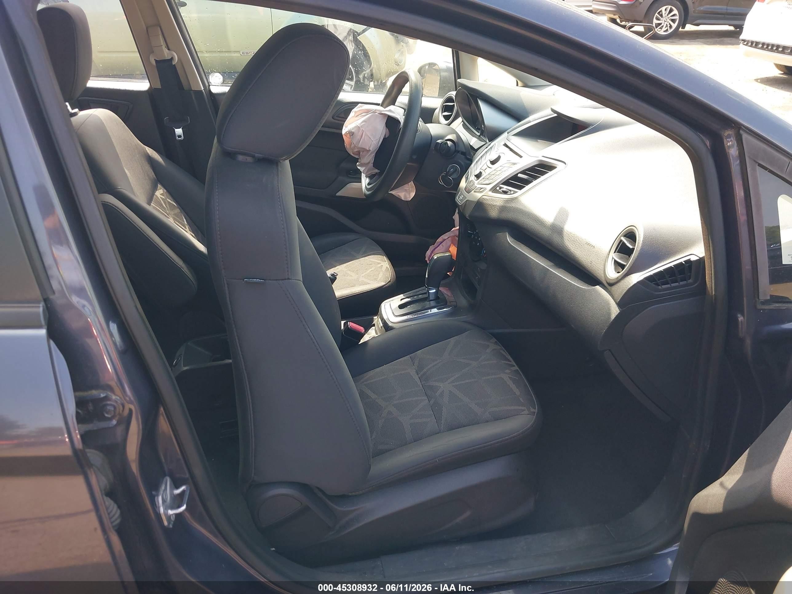 2012 Ford Fiesta Se Gray vin: 3FADP4EJXCM182044