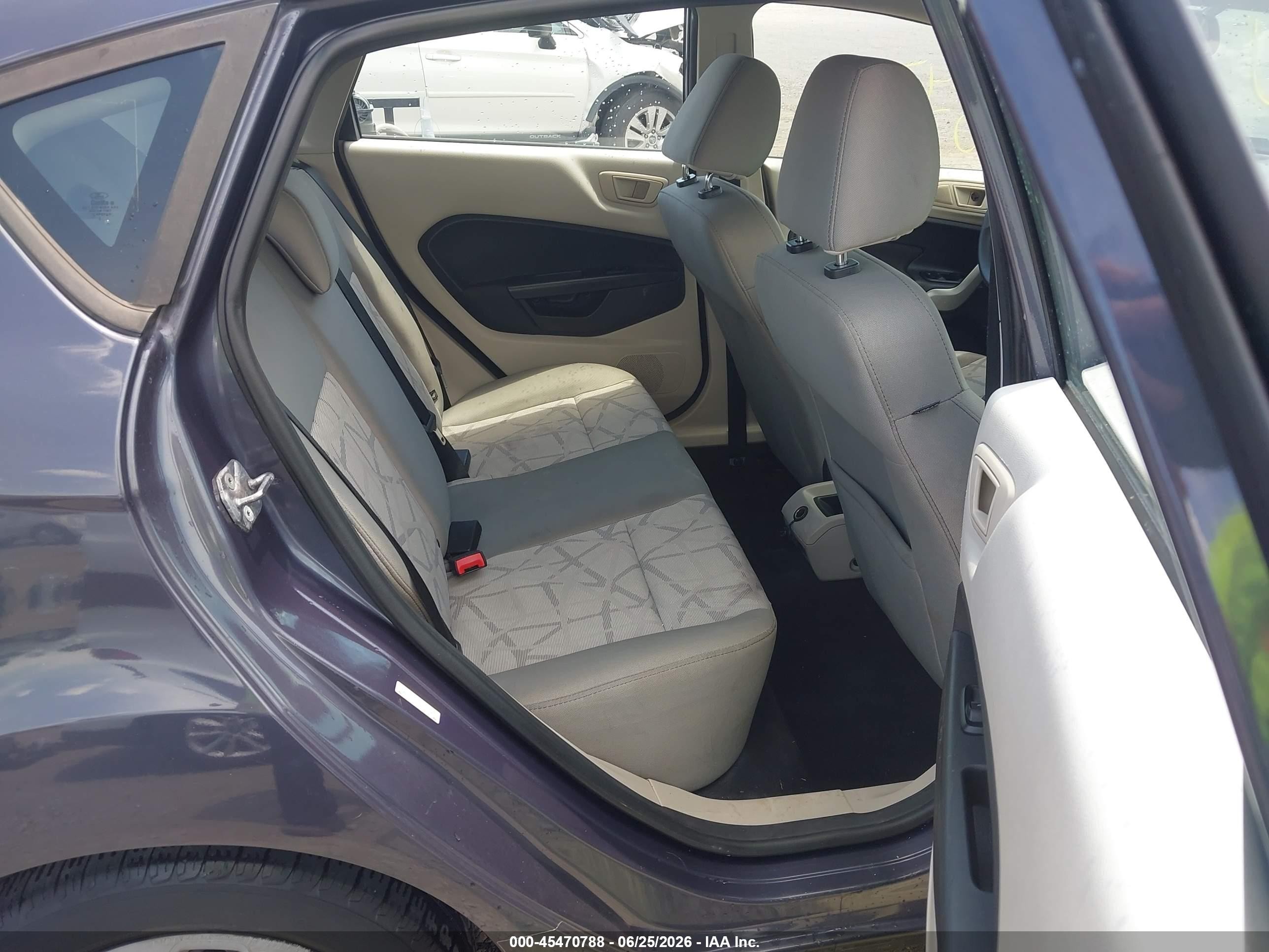 2013 Ford Fiesta Se Gray vin: 3FADP4EJXDM112741