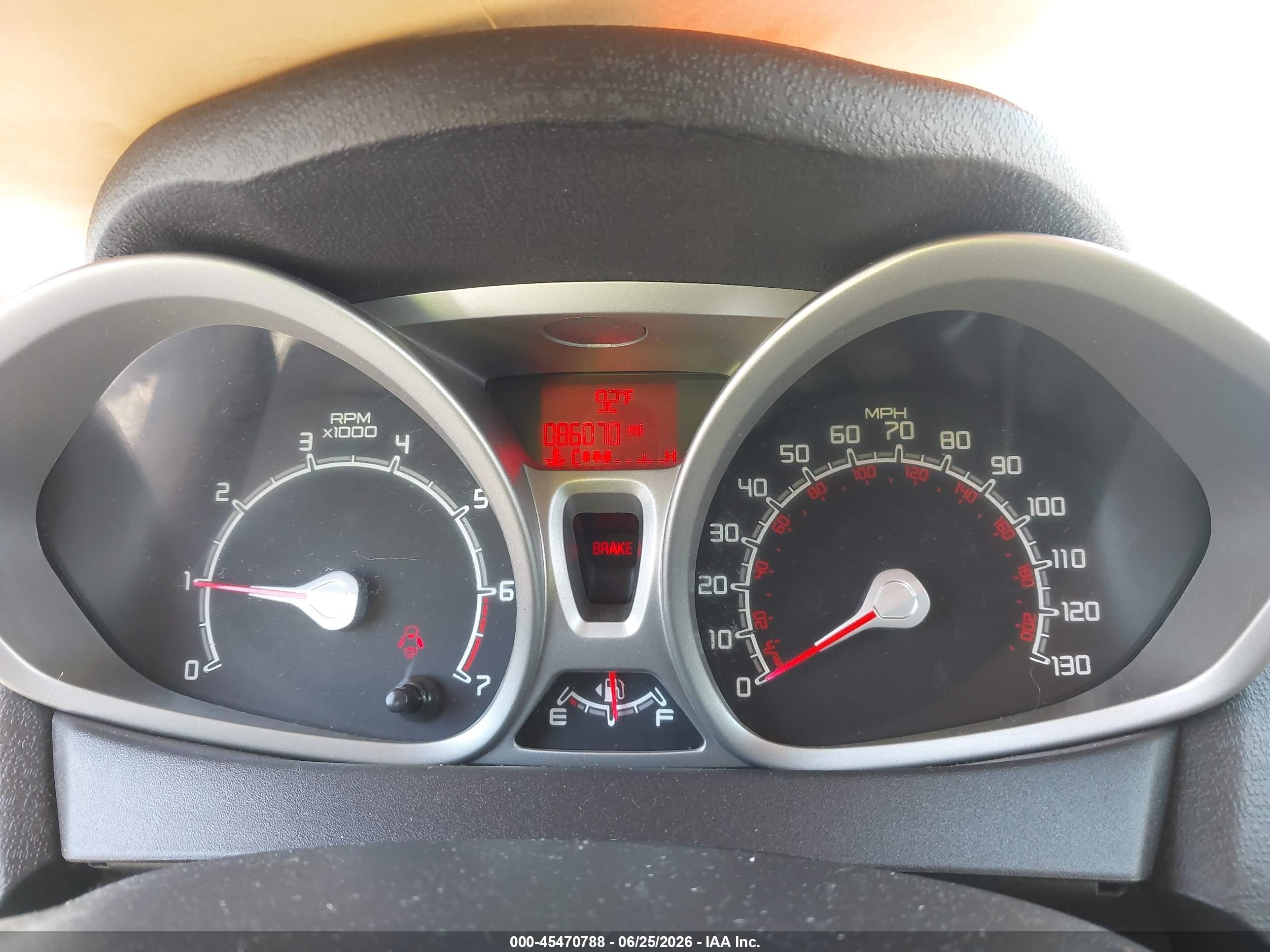 2013 Ford Fiesta Se Gray vin: 3FADP4EJXDM112741