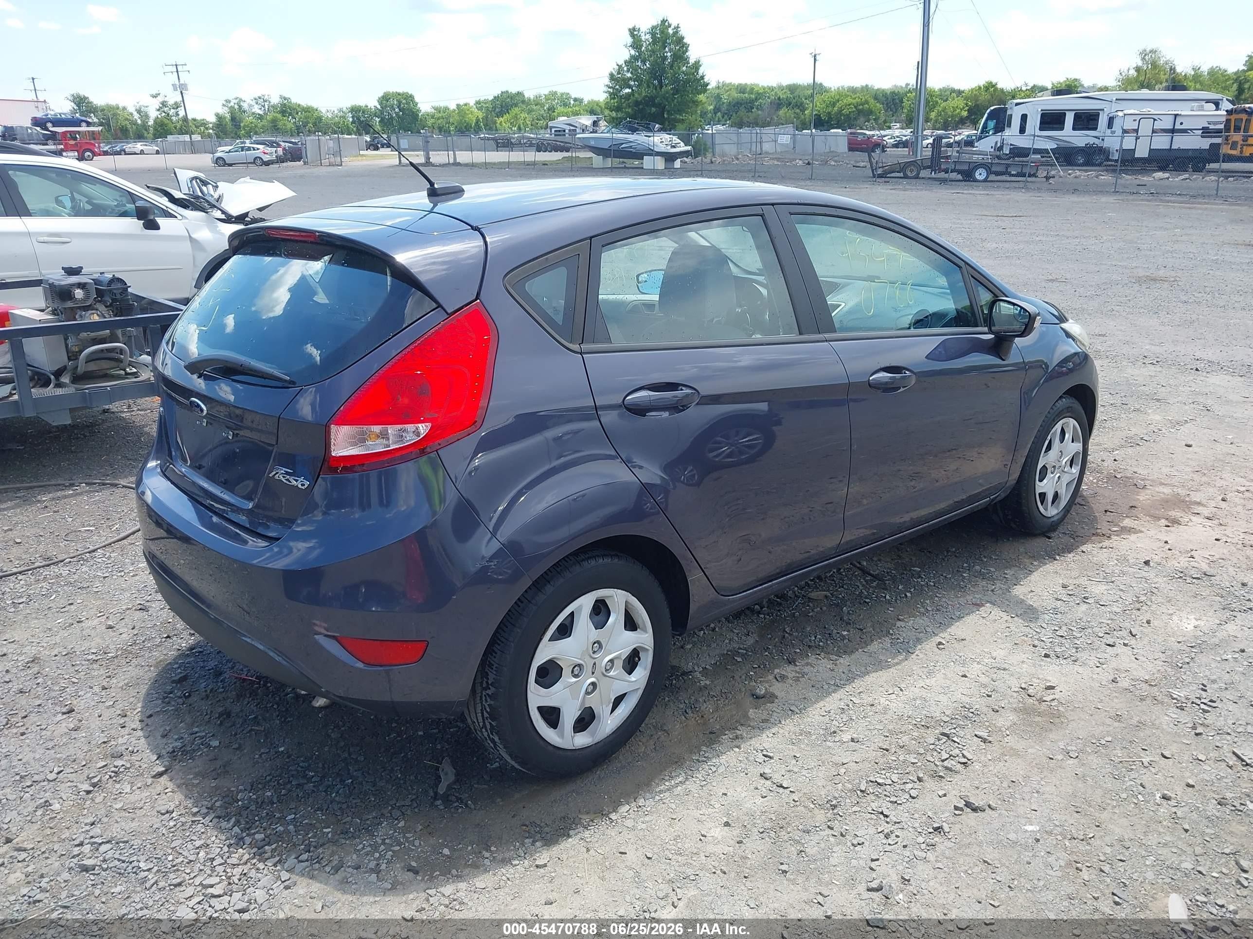 2013 Ford Fiesta Se Gray vin: 3FADP4EJXDM112741