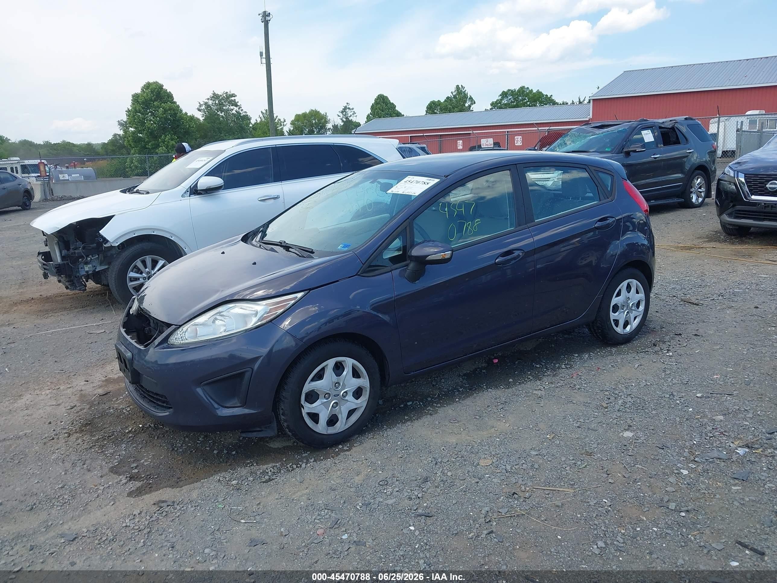 2013 Ford Fiesta Se Gray vin: 3FADP4EJXDM112741