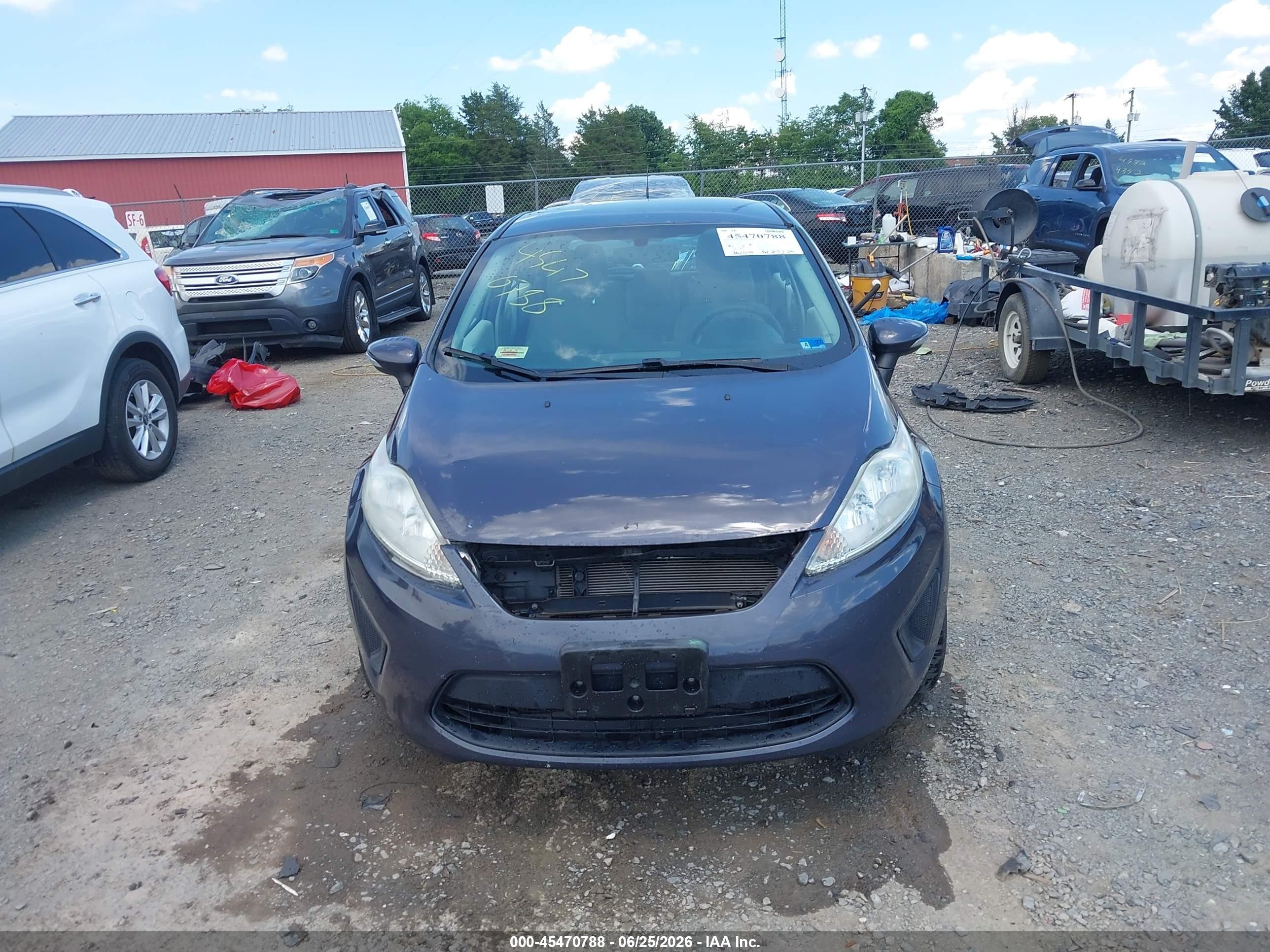 2013 Ford Fiesta Se Gray vin: 3FADP4EJXDM112741