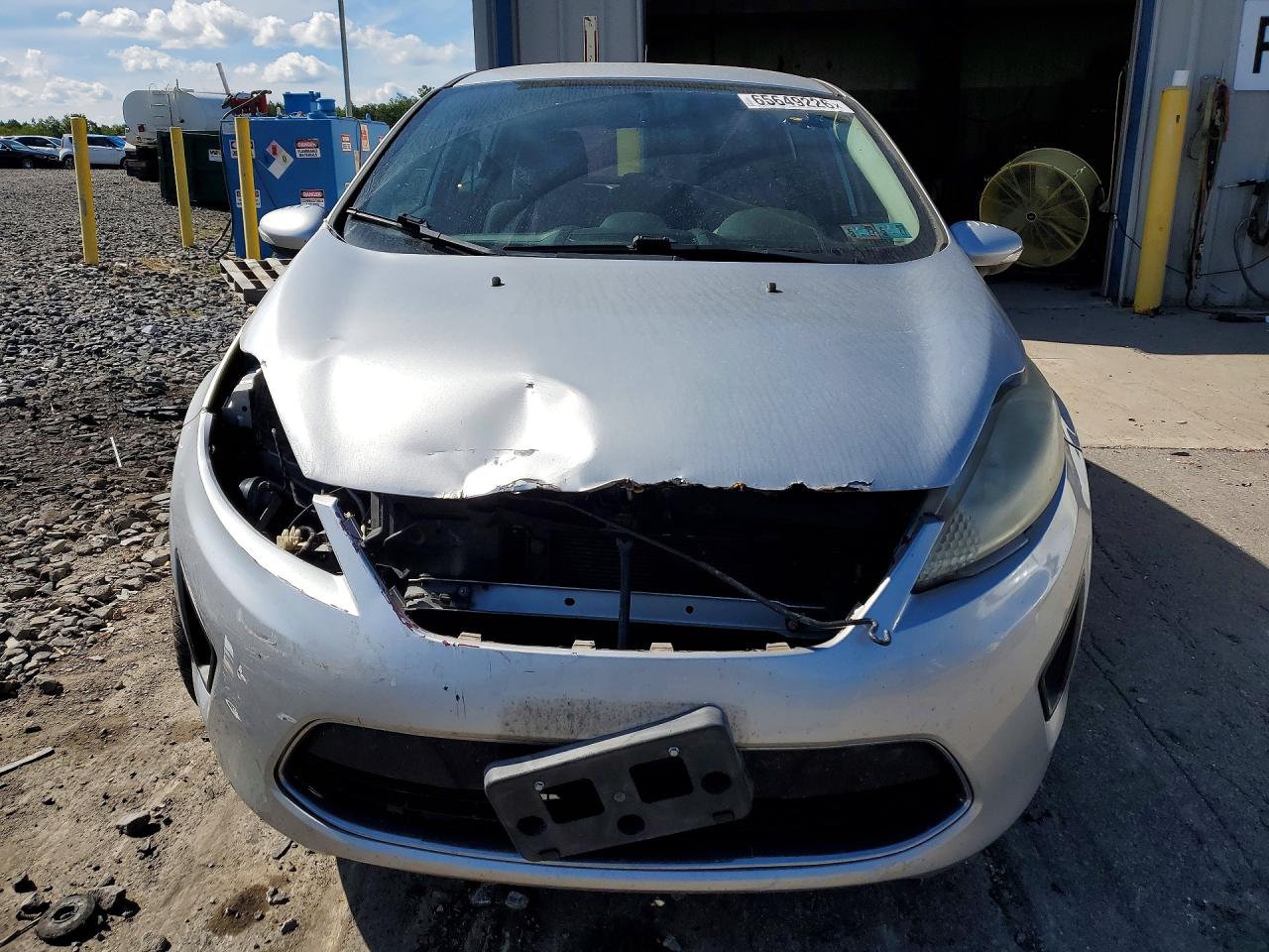 2013 Ford Fiesta Se Silver vin: 3FADP4EJXDM116398