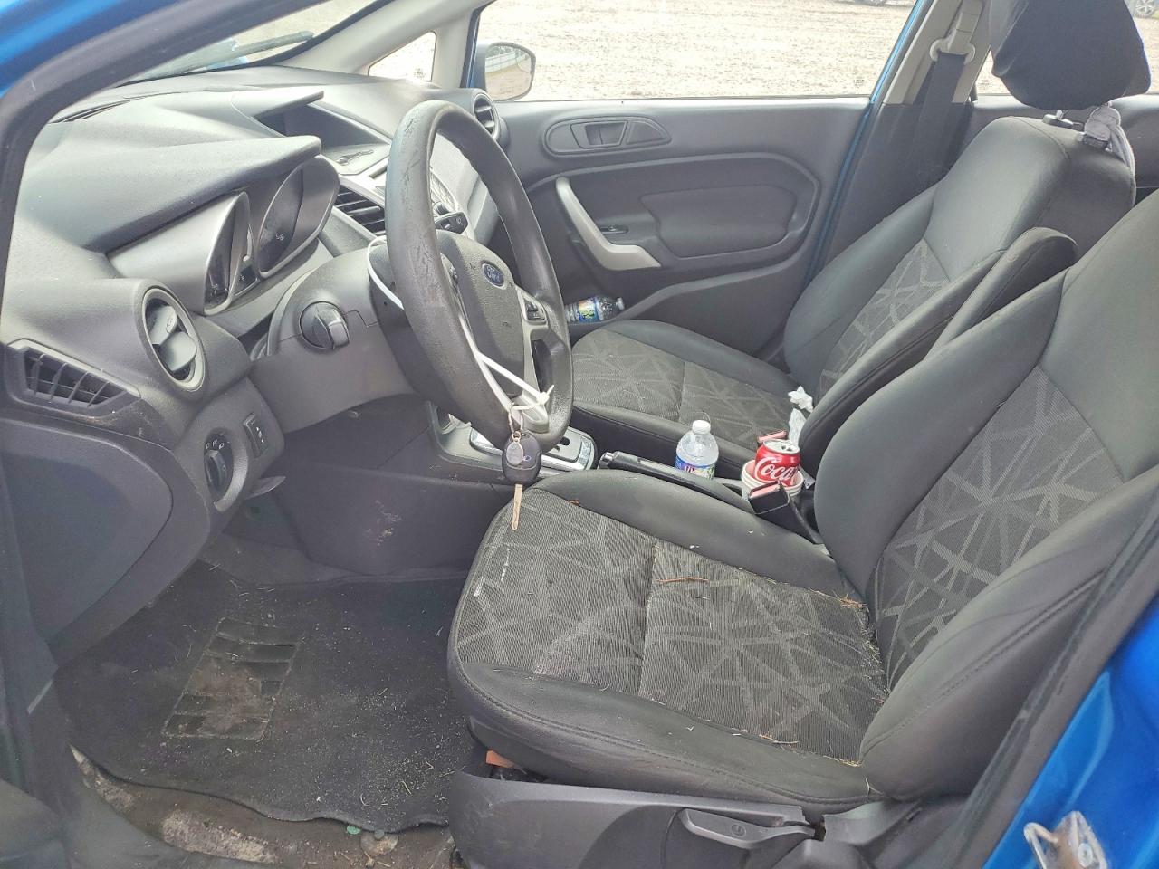 2013 Ford Fiesta Se Blue vin: 3FADP4EJXDM155699