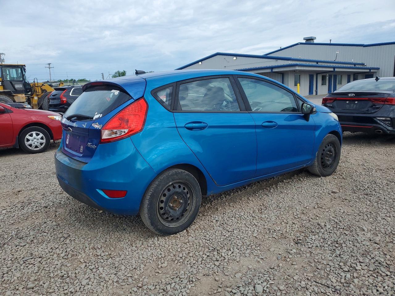 2013 Ford Fiesta Se Blue vin: 3FADP4EJXDM155699