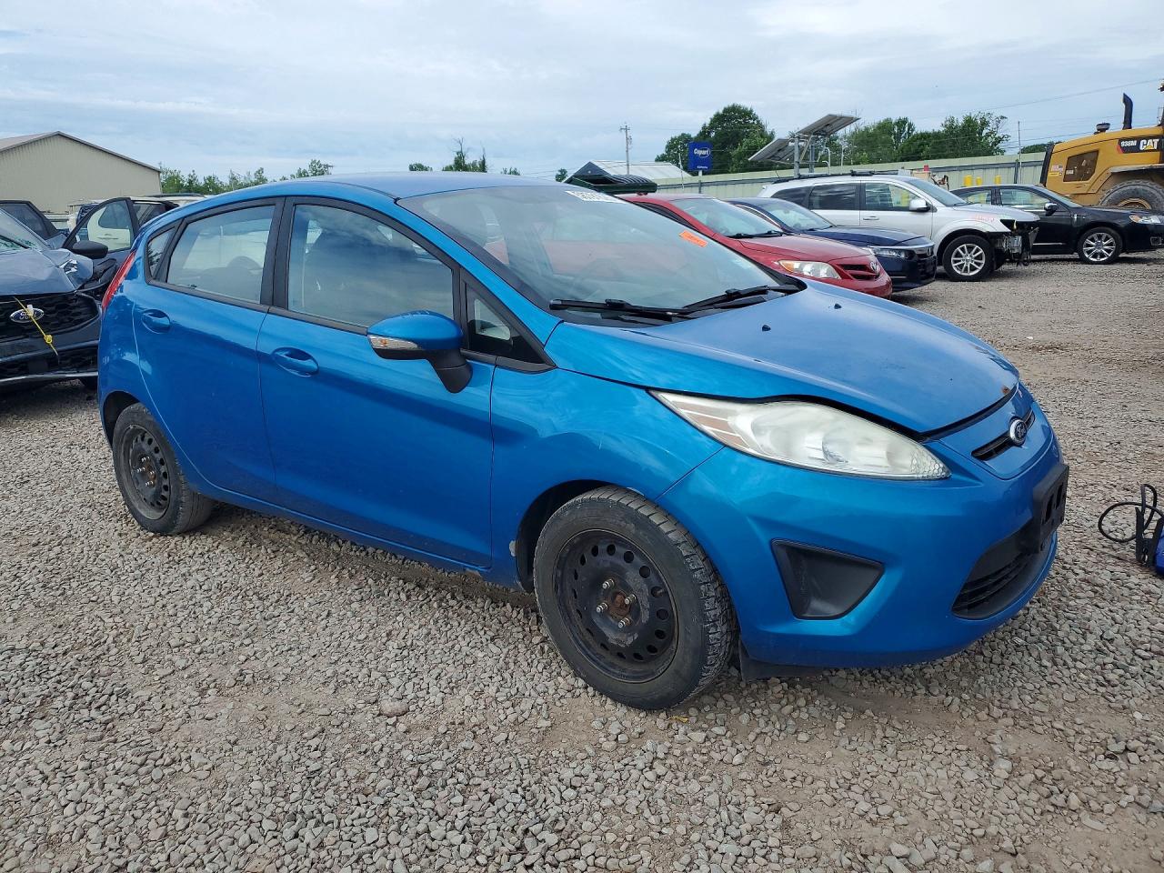 2013 Ford Fiesta Se Blue vin: 3FADP4EJXDM155699